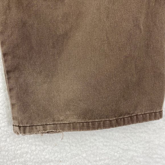 Vintage Tony Hawk Cargo Skater Pants Y2K Size 34x32 Brown Skateboarding Grunge - Picture 7 of 16